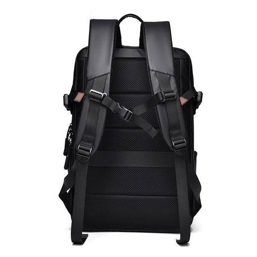 潮酷大容量休闲旅行电脑多功能耐磨防水双肩包 商品图2