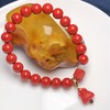 新款单坠-8毫米红砂女士手链 饰品美物 商品缩略图1