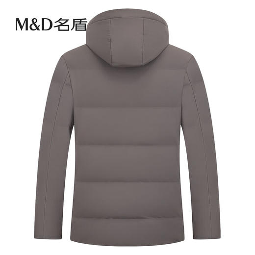 名盾名盾男士羽绒服秋冬新品厚款连帽商务休闲白鸭绒保暖外套25573 商品图4