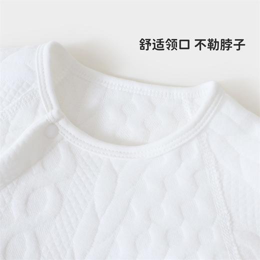 秋冬新款夹棉侧开连体衣柔软舒适哈衣打底衣爬爬服ZD4CL001
 商品图6