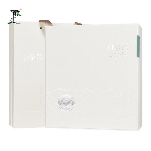 徽汇 安吉白茶礼盒特级绿茶（溪龙） 400g茶叶 新老包装随机发货 色泽翠绿 金镶碧鞘 48小时发货 商品图0