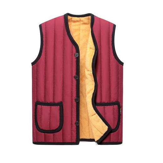 【加棉加绒保暖送妈妈❗️中老年马甲】秋冬新款女妈妈母亲装加绒加厚棉马夹保暖背心外套外搭 商品图5