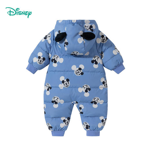 迪士尼秋冬新款防风保暖连体服男宝宝哈衣爬服234L959
 商品图8