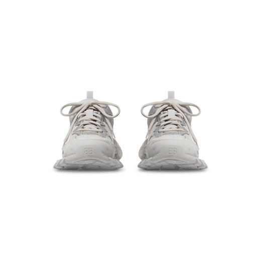 BALENCIAGA 巴黎世家 男士刺绣徽标网布老爹鞋 浅灰色 700873 W3RF1 1110 商品图1