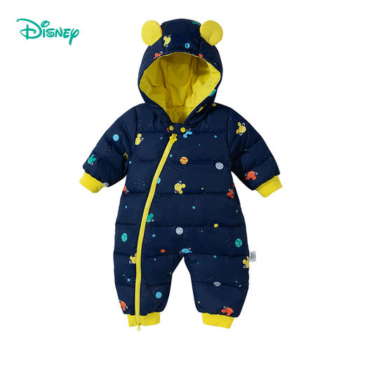 迪士尼童装男童星空米奇羽绒服连体衣冬装加厚保暖可爱哈衣234L960
 商品图7
