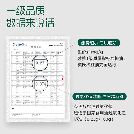 英氏采智有机山核桃油110ml 商品图4