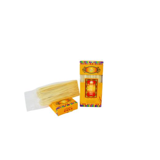 西藏特产 昌都洛隆县洛宗特色产品青稞挂面鸡蛋味 商品图1