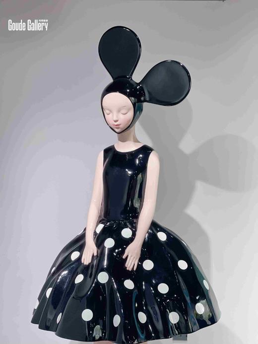 黑白波点-然女孩-1.35米 商品图1