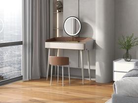 顾家家居整装 现代简约 集成配套 PT3066梳妆台梳妆凳