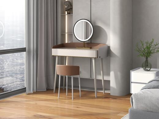 顾家家居整装 现代简约 集成配套 PT3066梳妆台梳妆凳 商品图0