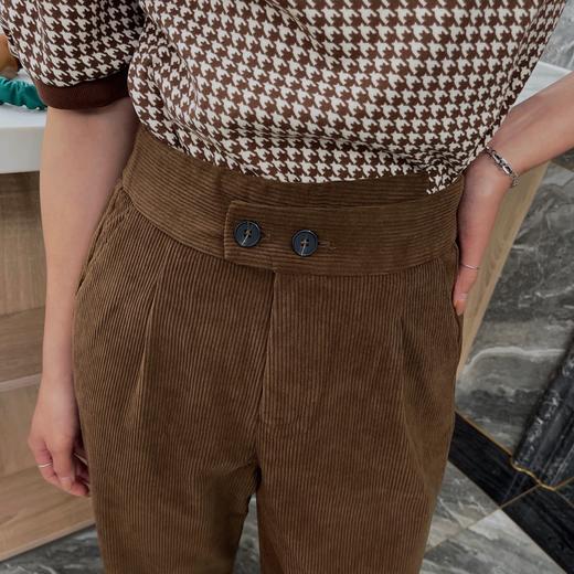 2967#高腰垂感宽松拖地裤 商品图1