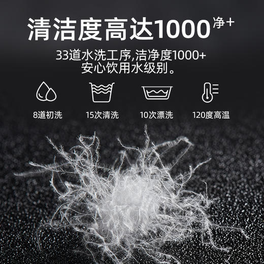佳丽斯羽绒被95白鹅绒冬被芯加厚保暖抑菌匹马棉鹅绒被子 商品图2
