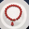 新款单坠-8毫米红砂女士手链 饰品美物 商品缩略图5