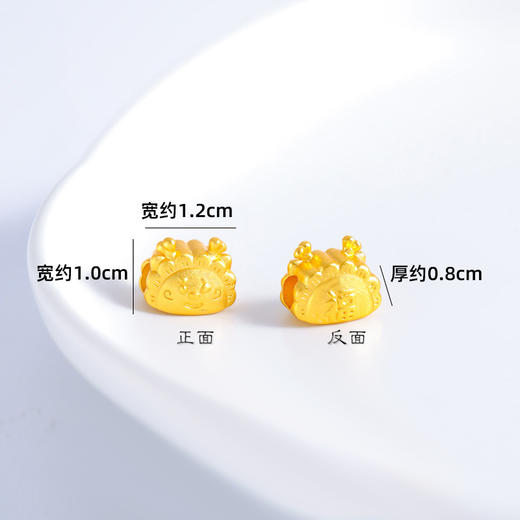 【宏艺珠宝】龙之骄子-福龙银饺·足银饰品手绳 商品图8