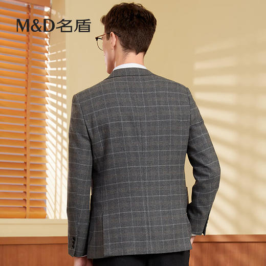【名盾】MD名盾男士单西秋冬新款商务休闲羊毛西服外套92553 商品图3