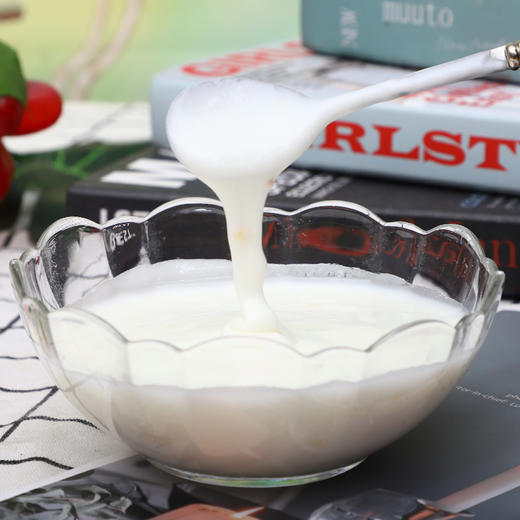 【3-7天发货】相山 酸牛奶 原味/桂花味 2桶装 1kg*2 商品图7