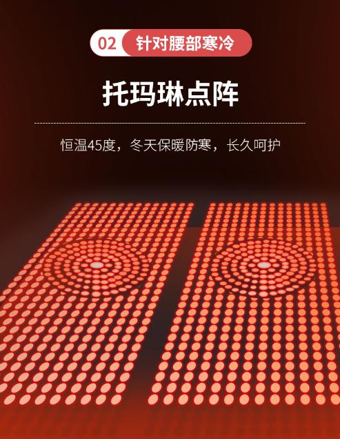 俞兆林发热护理套装    包含：发热护膝1对（2只）（护膝尺寸：长55cm/长49.5cm*宽28cm） +发热护腰1个 商品图5