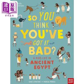 【中商原版】如果你生活在古埃及 A Kids Life in Ancient Egypt 英文原版 儿童历史读物 人文百科绘本故事 进口读物7岁以上