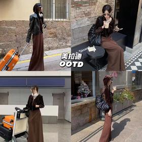 23AW | 入冬美拉德套装💕棕色系上身好温暖！