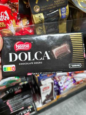 西班牙雀巢DOLCA黑巧克力115g