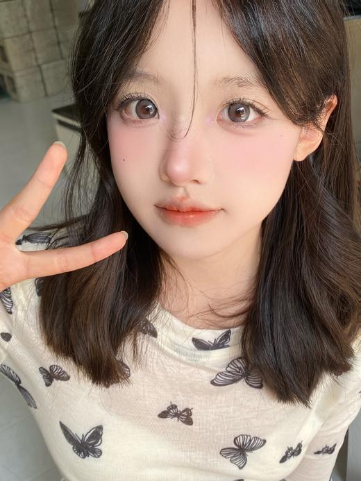 colorwink 曼基康 灰/拿破仑 粉巧 半年抛 14.2mm 含硅水凝胶 商品图5