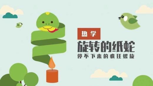Lv.10 第8节课【旋转的纸蛇】（学习课件） 商品图0