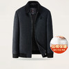 【新款DKP】大依优型大码男装翻领棉服夹克商务外套男休闲加肥加大夹克上衣胖子显瘦棉衣 商品缩略图0