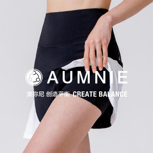 【AUMNIE】双色网球裙裤  TWO-TONE TENNIS SKIRT 商品图1