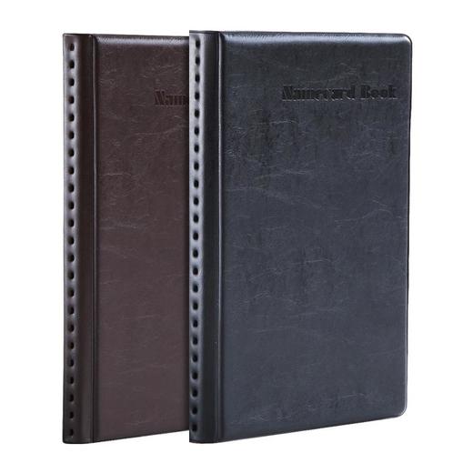 得力名片册5783大容量商务名片簿活页名片夹可放180张卡名片包 商品图4