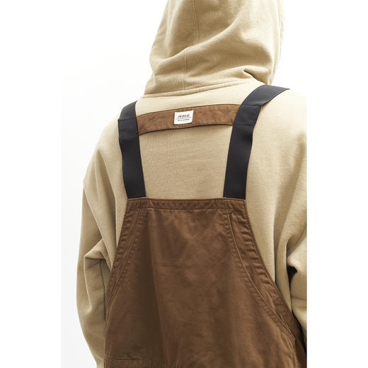 吃茶去chichaqu复古全棉工装背带裤 商品图4