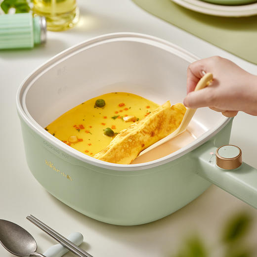 【小程序】小熊(Bear)电煮锅 电火锅 小电锅 电热锅 3L多功能电蒸锅 电炒锅一体 学生宿舍泡面火锅 配蒸笼丨DRG-E30N2 商品图4