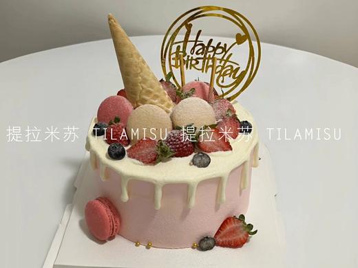 冰淇淋蛋糕~韩式ins生日蛋糕 商品图0