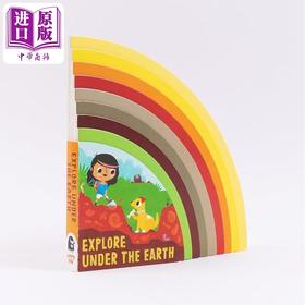 【中商原版】Explore Under the Earth 探索地下世界 英文原版进口图书 儿童绘本 知识科普图画书 纸板书