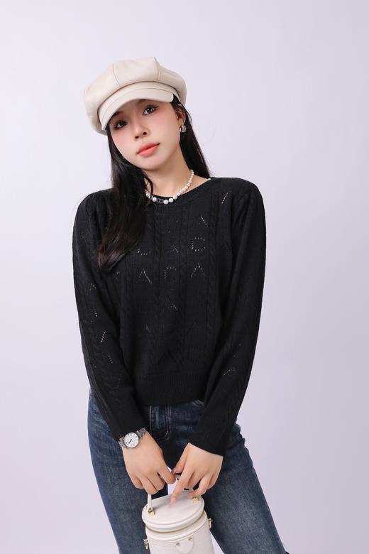 237849#圆领长袖针织衫 商品图0