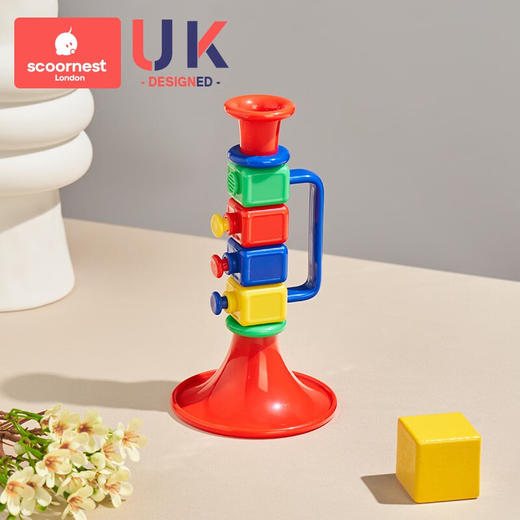 科巢小喇叭宝宝儿童婴儿玩具可吹响乐器0-3岁1哨子口哨嗽叭口琴可吹2 商品图1