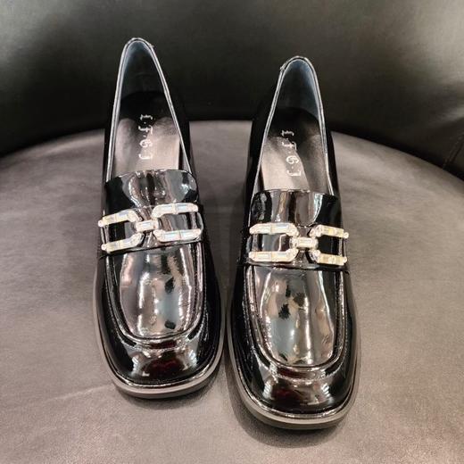 LFGJ凌介女鞋  0350  秋冬新款时尚粗跟鞋 商品图1