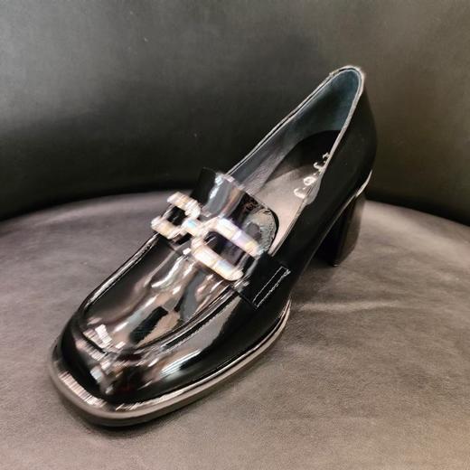 LFGJ凌介女鞋  0350  秋冬新款时尚粗跟鞋 商品图0