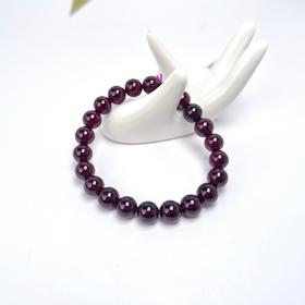 紫牙乌圆珠约8+mm手串