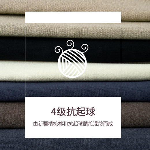 中高领圆领毛衣 商品图5