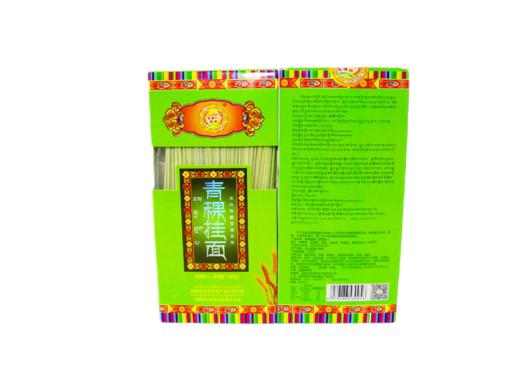 西藏特产 昌都洛隆县洛宗特色产品青稞挂面蔬菜味 商品图2