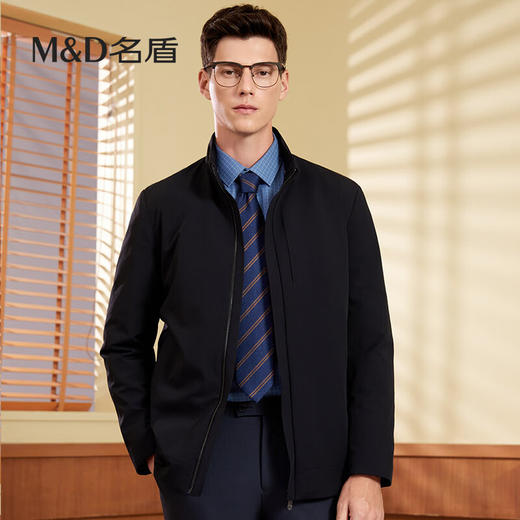 【名盾】MD名盾男羽绒服商务秋冬轻便防风保暖翻领外套25553 商品图1