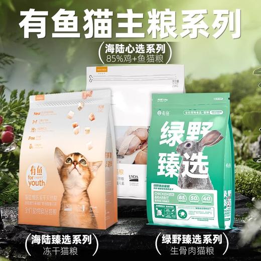 有鱼猫粮全价冻干猫粮成猫幼猫粮通用猫主粮全阶段猫咪主食旗舰店 商品图0