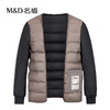 MD名盾男士羽绒服商务秋冬新品鹅绒外套厚款保暖连帽羽绒服25571 商品缩略图1