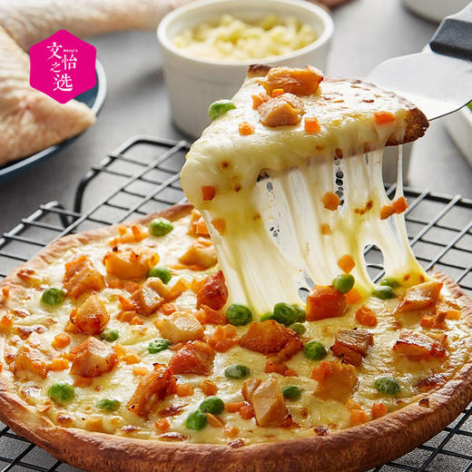 【好吃的】汉帝 成品披萨 多口味比萨 7英寸 速冻 加热即食 真材足料 鲜香浓郁 美味尽享 冷冻保存 快手早餐 商品图13