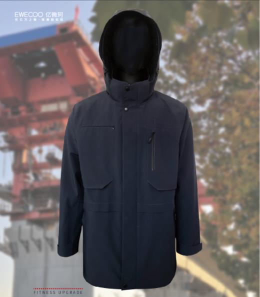 防雨透气冲锋衣 白鸭绒内胆  男女款 商品图0