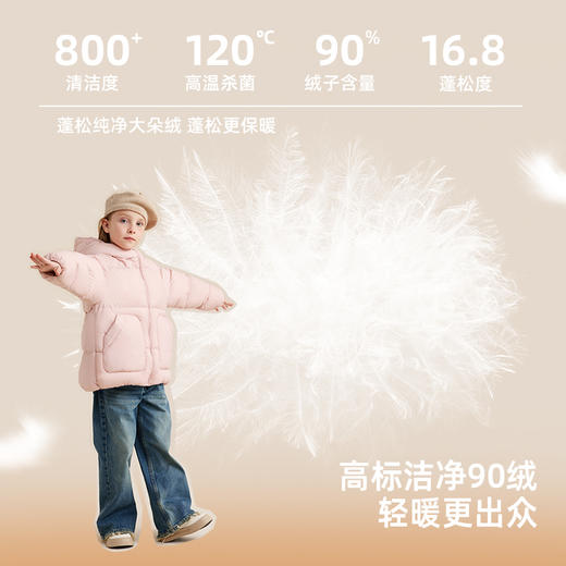 儿童气质口袋羽绒服PDWT2309 商品图4