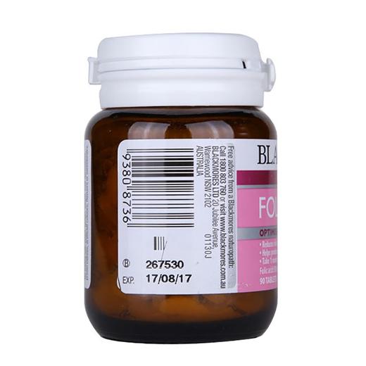 Blackmores澳佳宝孕妇黄金素叶酸 90粒 商品图2