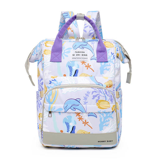 心选丨时尚宝妈【多功能大容量妈咪包】保温铝箔独立奶仓 便携母婴包 多功能收纳包 商品图6