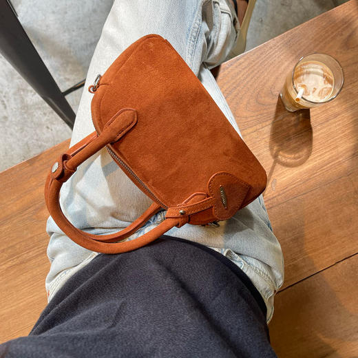 geemaa 麂皮绒波士顿包原款升级 商品图5