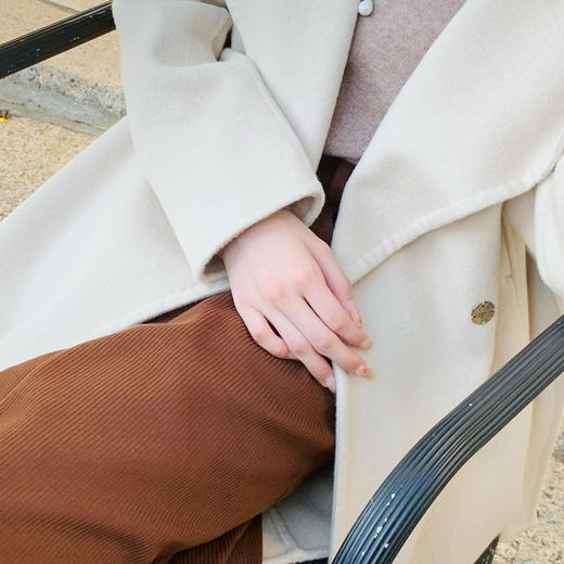 【百图lulu定制】【灯芯绒A字裙】【赠腰带】厚实 内里磨毛 灯芯绒  简约优雅 A字半裙字 商品图8